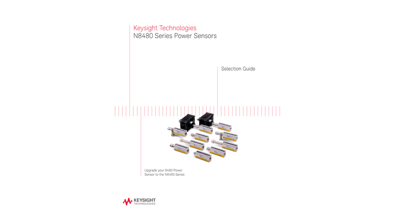 N8482H Thermocouple Power Sensors | Keysight
